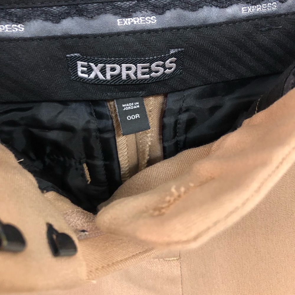 Size 00 Express tan dress pants (like new) - Picture 5 of 5